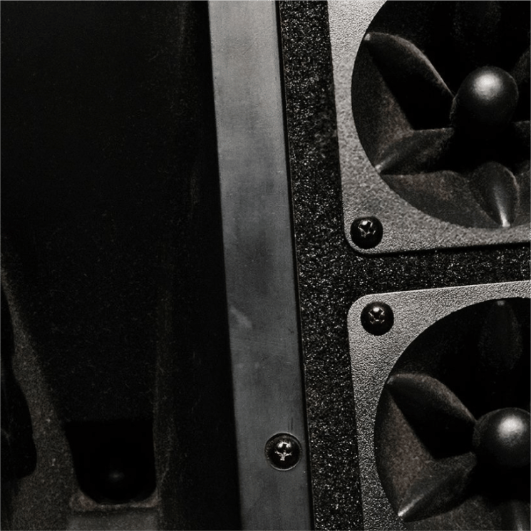 SiriusXM speakers close up