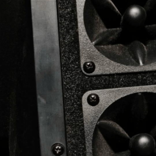 SiriusXM speakers close up