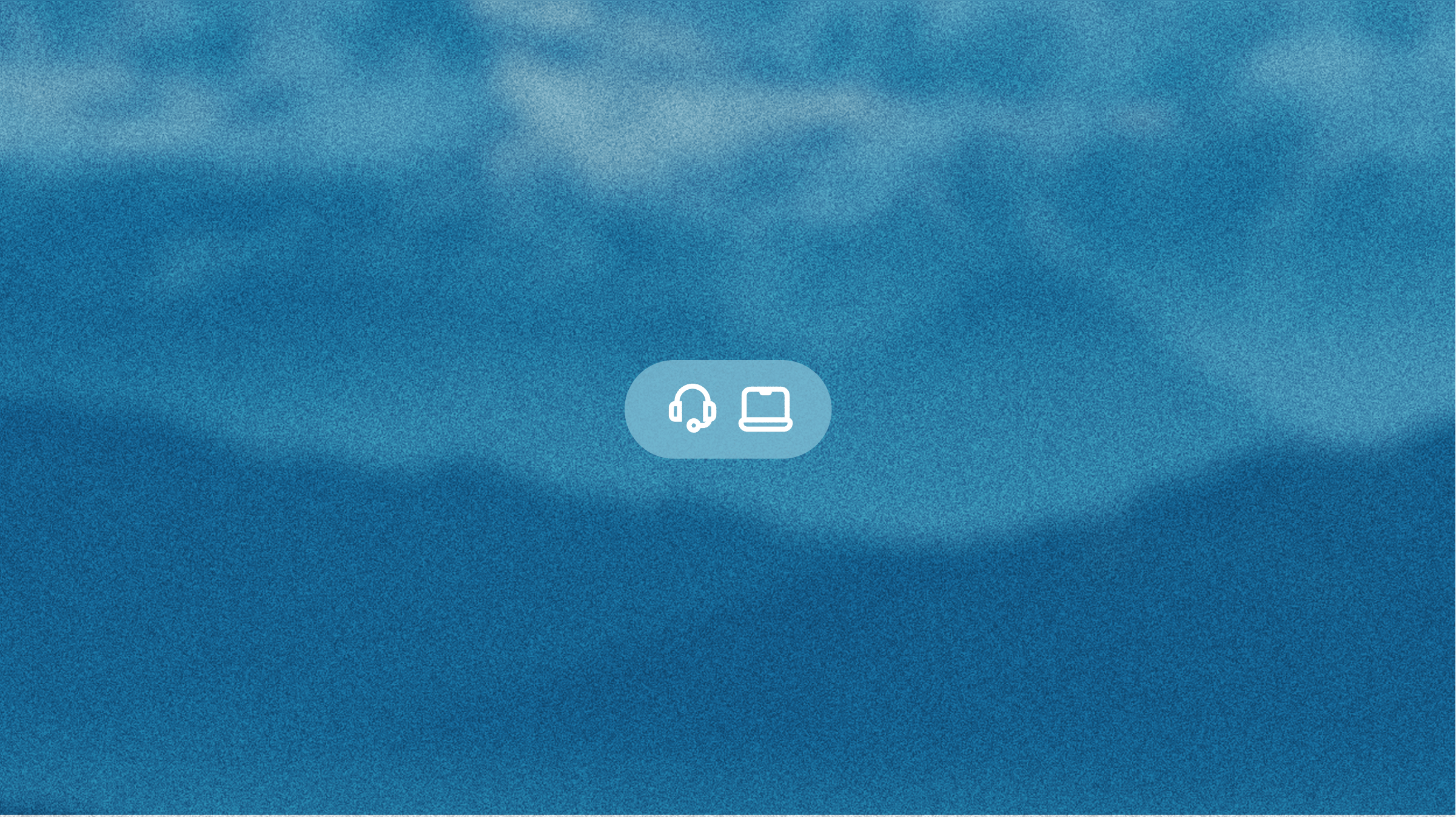 A gray label in the center of the image with a build & buy icon. The label is placed on a blue & gray blurred background.
