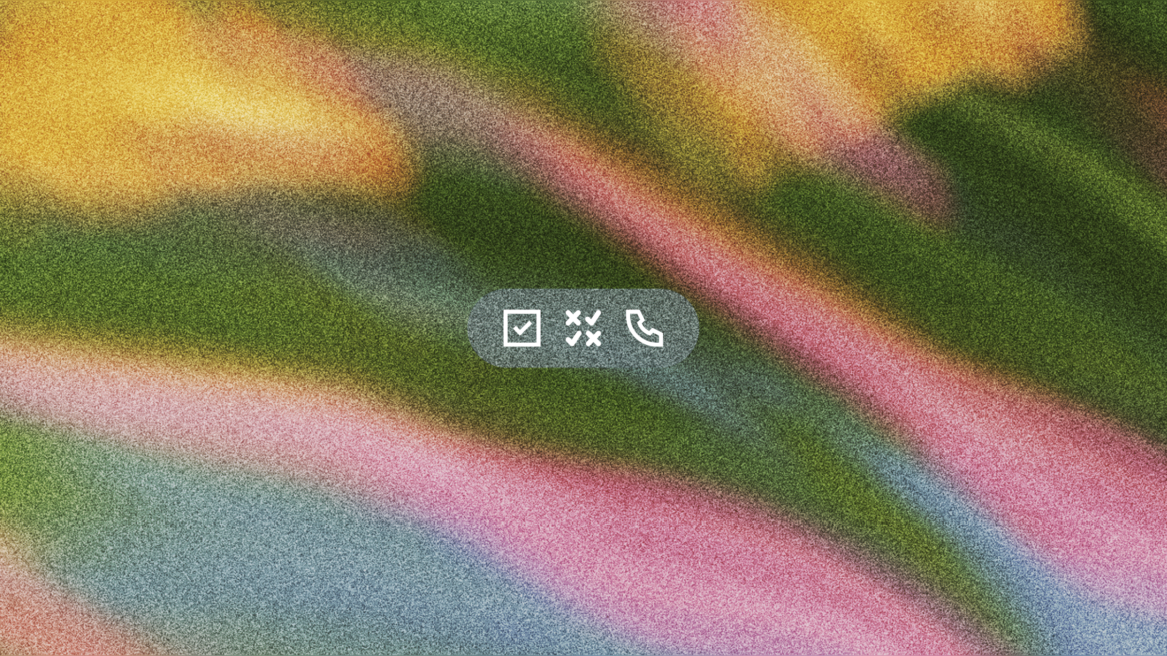 Gradient mixed colors, voice icons